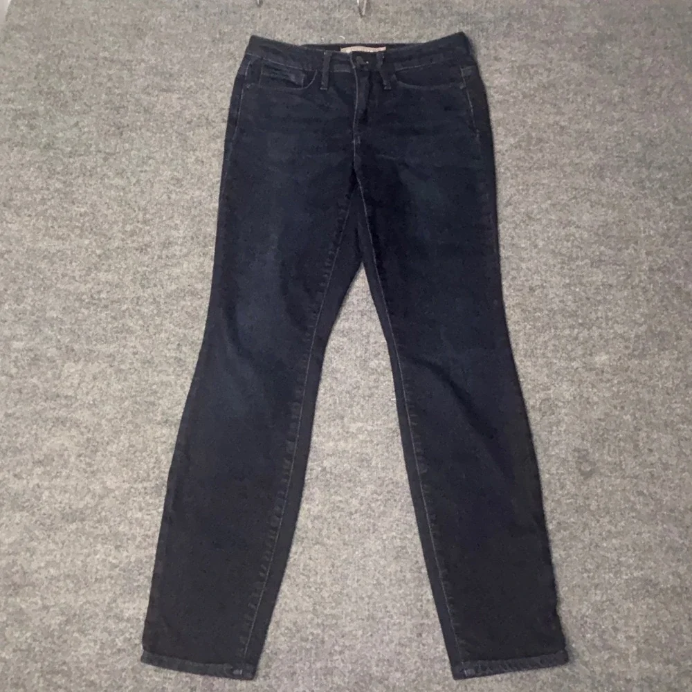 Athleta Sculptek Skinny Jeans‎ Women's Size 6 Dark Indigo Stretch Denim